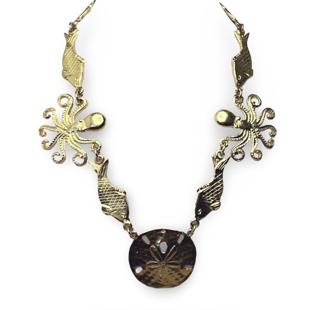 Gold Sea Life Necklace